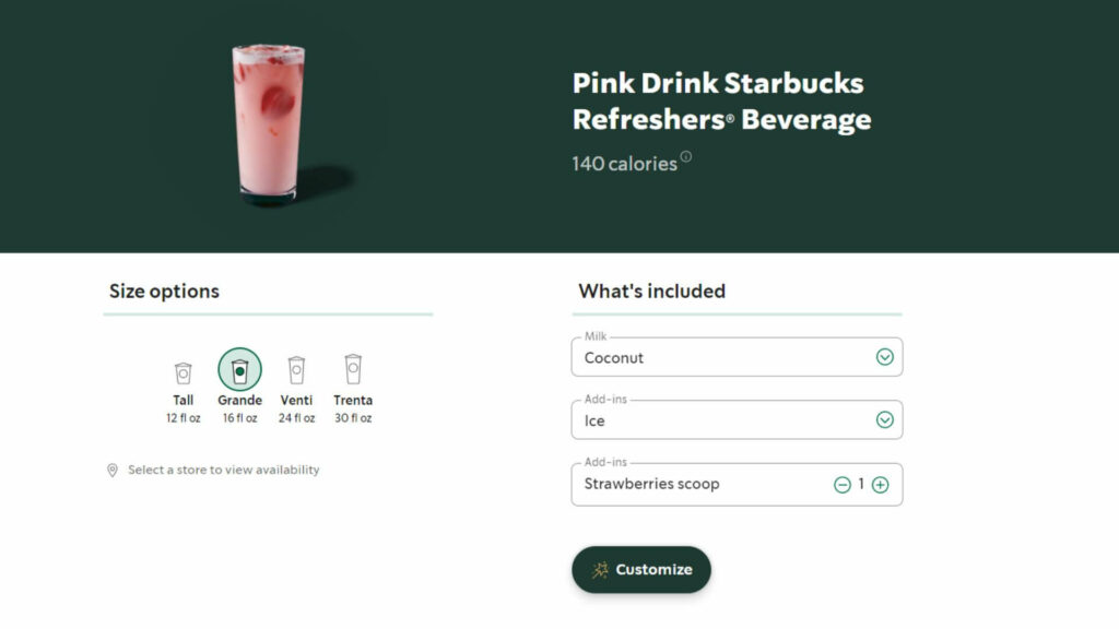 핑크 드링크 스타벅스 리프레셔 Pink Drink Starbucks Refreshers